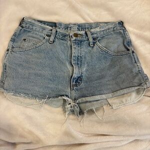 Wrangler Light Blue Jean Shorts